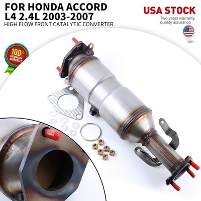 High reliability Honda Accord 2003-2007 2.4L Front Catalytic Converter Kit new