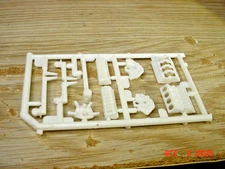 Engine Stand with Engine Diorama 1/25 Plastic Part mp665