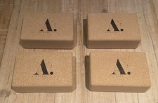 AIRE Terra 100% Solid Cork Yoga Blocks Set of Two