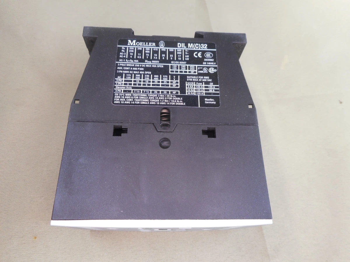 MOELLER DILM32-10 (RDC24) 24VDC contactor (NIB)