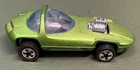 1993 Hot Wheels Redline 25th Anniversary Lime Green Silhouette Diecast Toy Car