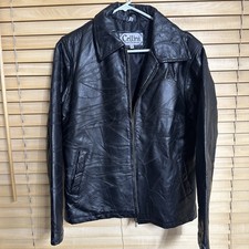 Cellini 100% Genuine Leather Jacket Size XL F...