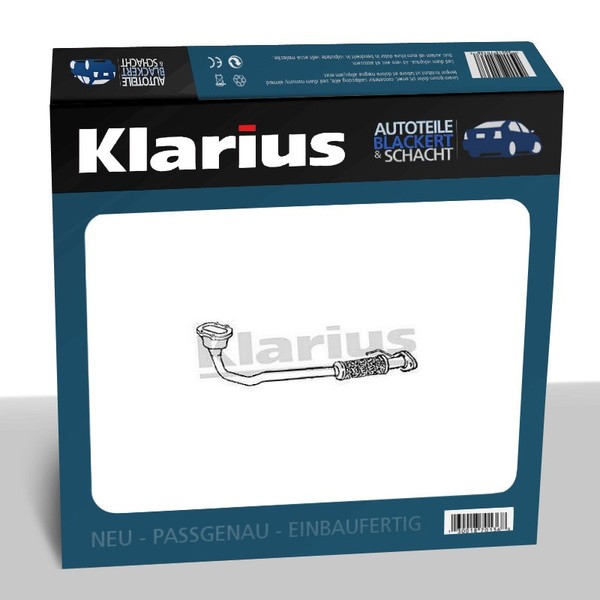 Klarius Auspuff Frontrohr für Fiat Doblo + Cargo-image