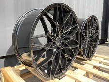 20" SPORT BLACK STAGGERED ALLOY WHEELS FIT BMW 5 7 8 SERIES (2017 ON)❕