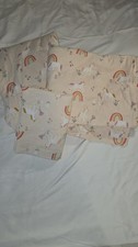 Pillowfort Twin Unicorn Kids' Bedding Set with Fitted, Flat Sheets Pillowcase