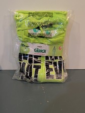 Dr. Seuss The Grinch Men's 2XL Microfleece Union Suit Pajamas NIP MERRY WHATEVER