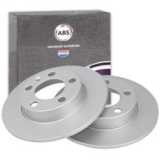 2x A.B.S. BREMSSCHEIBEN 230mm HINTEN passend für AUDI A1 A2 A3 TT SEAT ARONA