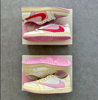 #ad #ad Jordan 1 Retro Low OG SP Travis Scott Pink 2 Styles Men#x27;s 5 15 Women#x27;s 6.5 16.5 $435.00