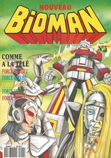 Nouveau BIOMAN N°5 état neuf / 1991 / livre BD revue / robot