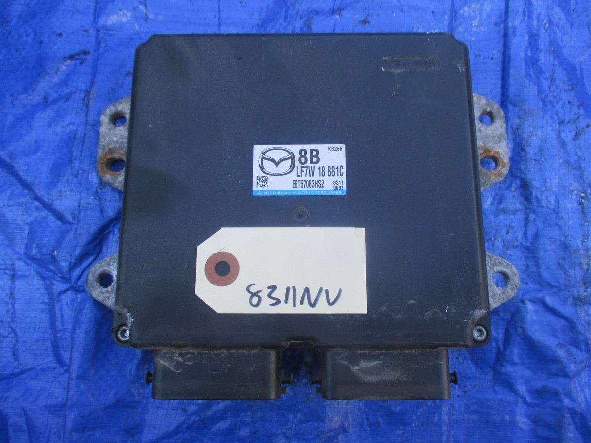 2008 Mazda 3 2.0L ECM Engine Computer PCM ECU LF7W18881C