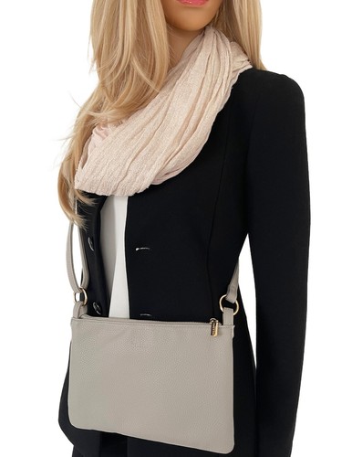 Wedding Clutch Bag Evening Bag Bridal Small Cross Body Leather Purse Wrist Strap - Picture 797 of 905