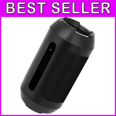 Portable 1080P Security Camera & Bluetooth Speaker with Smart Motion Detection