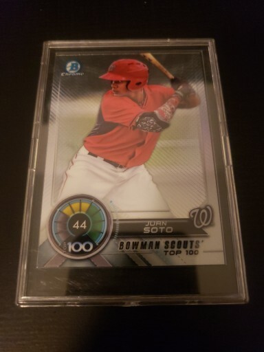2018 BOWMAN CHROME JUAN SOTO RC BOWMAN SCOUTS' TOP 100 NATIONALS