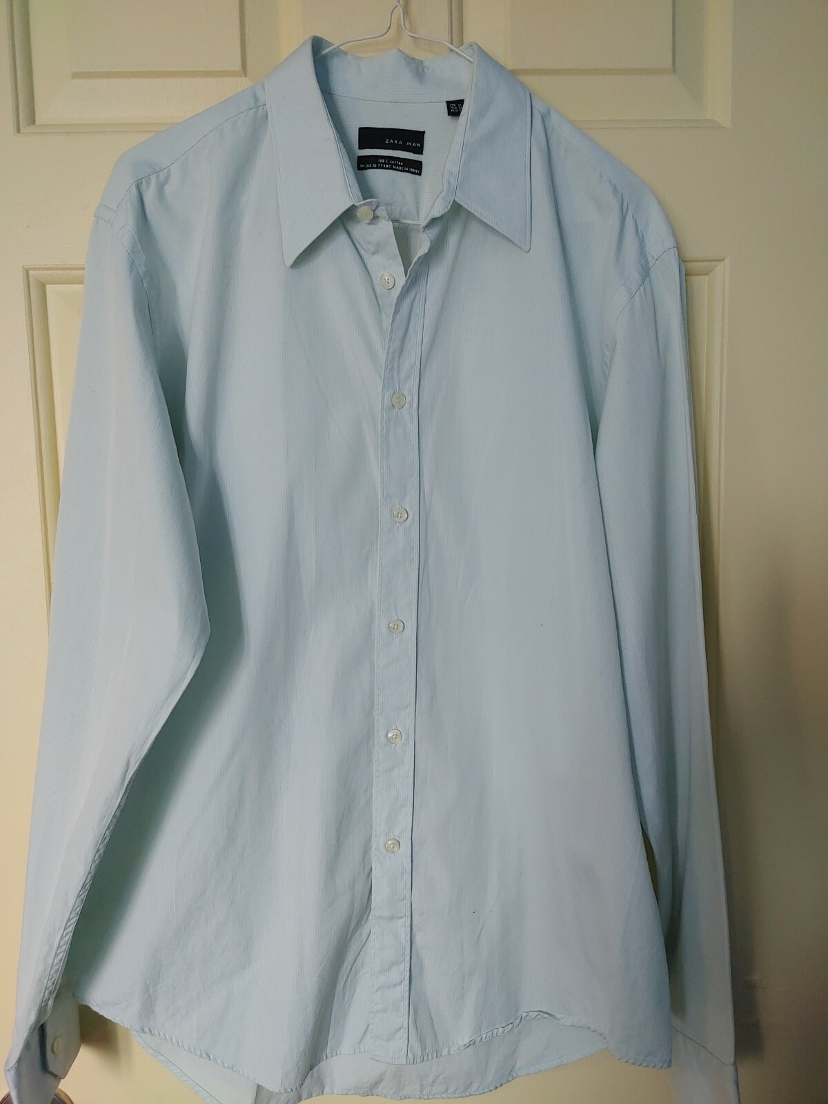 Купить Zara Men's Dress Shirt Slim Fit 