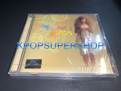 BoA 4th Album My Name BoA CD Booklet New Sealed Rare OOP Cracked