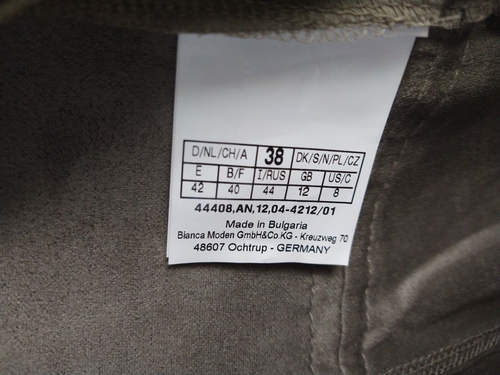 NWT Womens Bianca Sewing Company Size 38-US 8 Taupe Shawl Belted Jacket Bulgaria - Picture 9 of 12