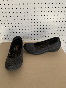 skechers women's kiss secret wedge pump