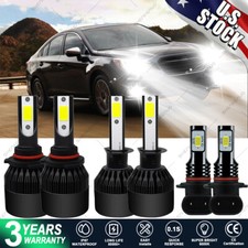 For Subaru Outback 2000-2004 6x LED Headlight Fog Light Bulbs Combo Kit 6000K