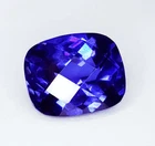Loose Gemstone 10 Ct Certified Natural Blue Tanzanite Cushion Cut Tanzanite gems