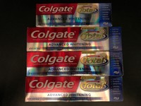 Lot Of 4: Colgate Total Advanced Whitening - Three 5.8 Oz And One 4 Oz Lot Of 4: Colgate Total Advanced Whitening - Three 5.8 Oz And One 4 Oz