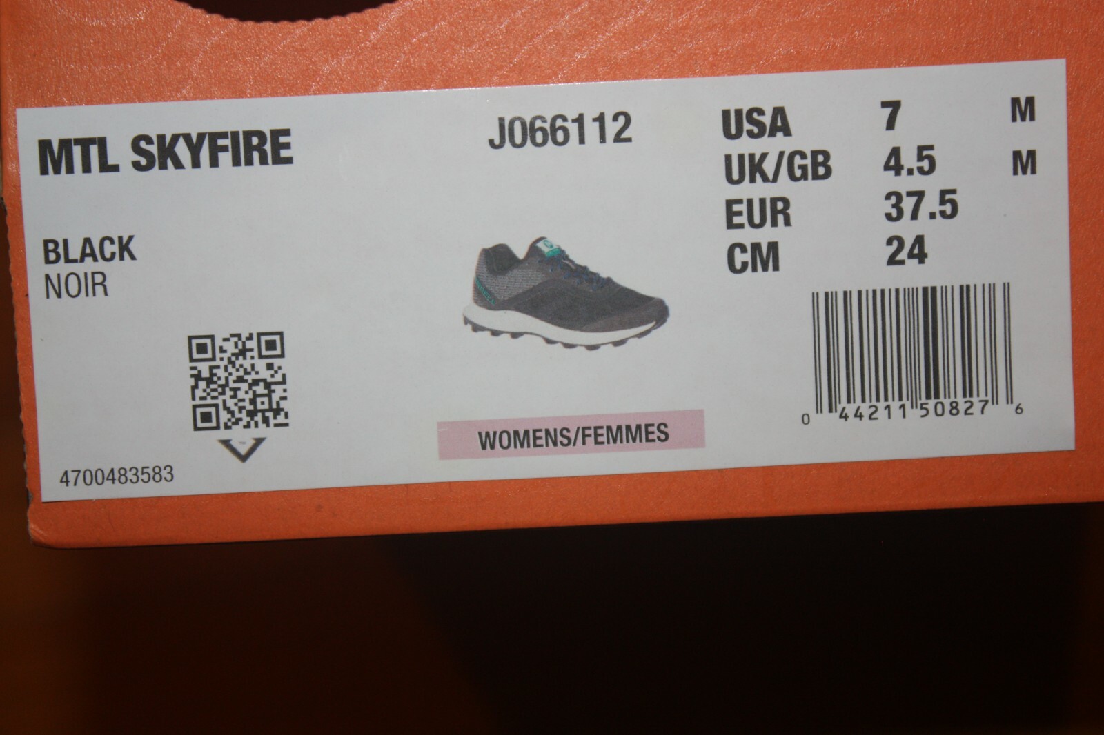 Scarpe da trail running Merrell MTL Skyfire J066112 nuove con scatola SPEDIZIONE GRATUITA US