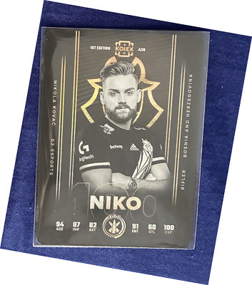 CSGO Kolex 2022 A39 - 1st edition - NIKO CENTURION negra