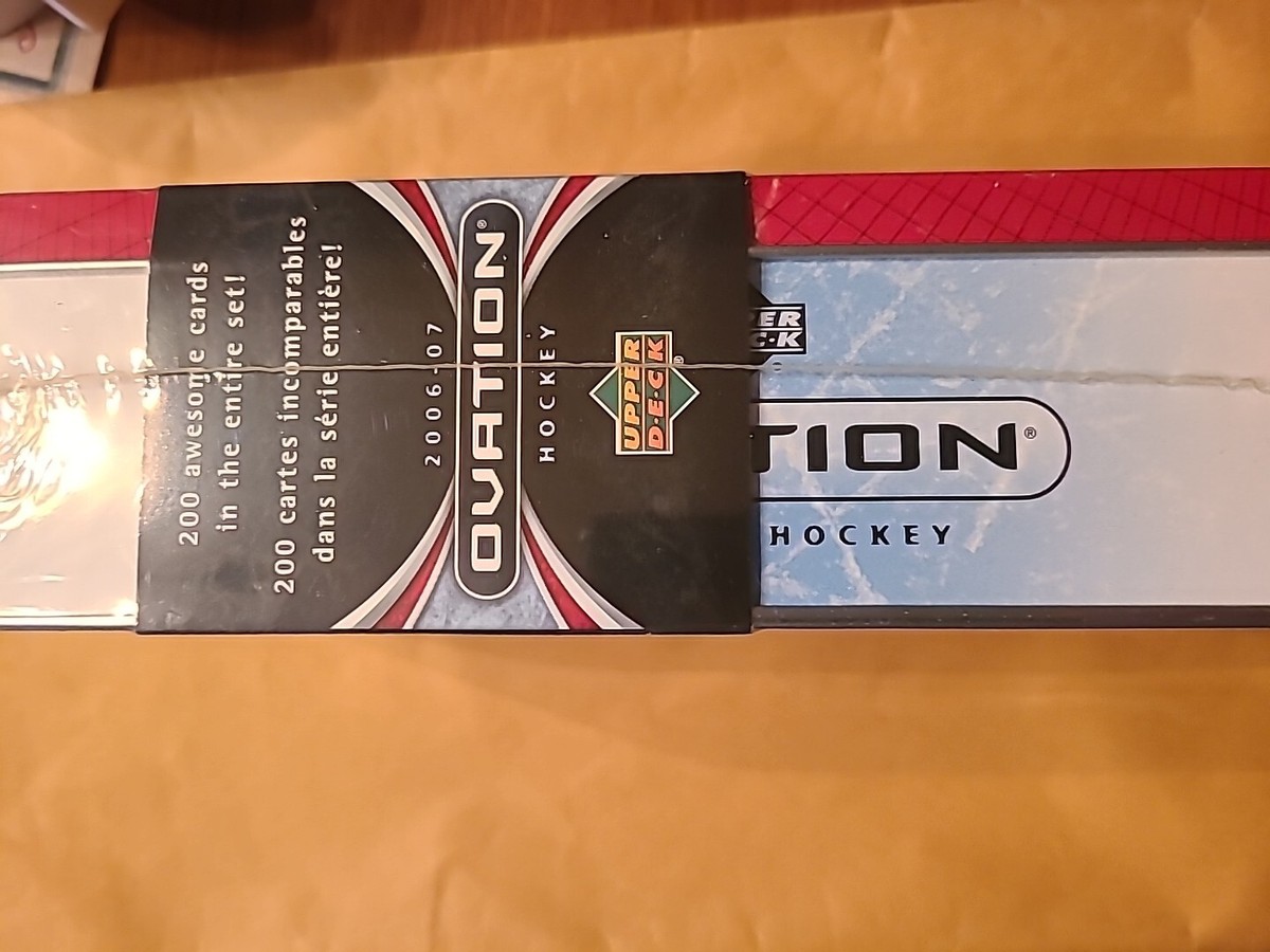 2006-07 UPPER DECK OVATION HOCKEY TIN FACTORY SEALED WITH 50 CARDS