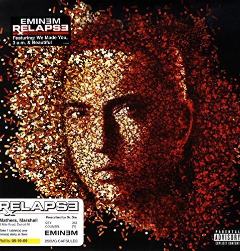 Eminem Relapse Vinyl Record LP New Sealed-image
