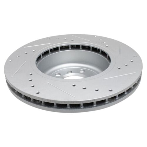 Drilled Brake Rotors Fits 08-10 BMW 535i 04-05 545i 06-10 550i 645Ci 07-10 650i - Picture 4 of 5