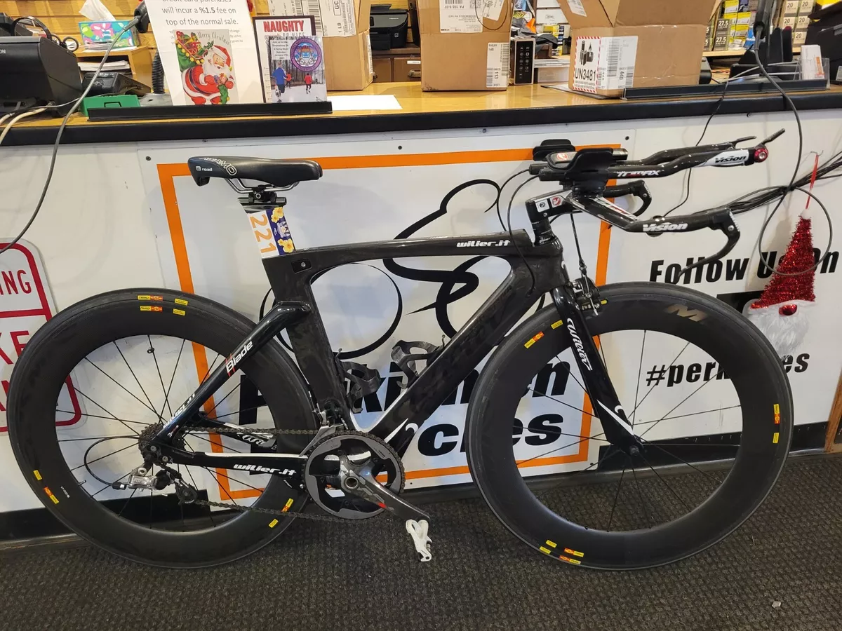 Wilier Triestina Blade Carbon Sram Mavic Carbon Wheelset Triathlon