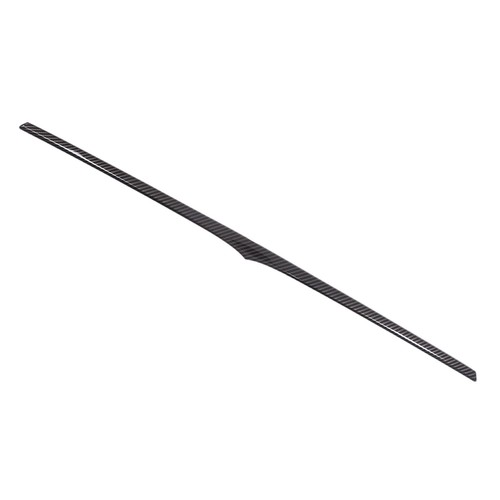 Tira de ajuste superior de parrilla central delantera de coche para Maserati Ghibli 2018-2022 ABS carbono - Imagen 9 de 10