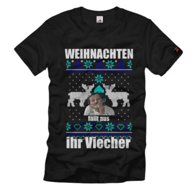 Weihnachten fällt aus ihr Viecher Lockdown Ritter Lustig Fun - T Shirt #36150