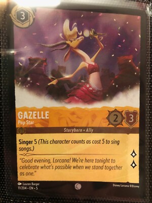 Lorcana: Gazelle - Pop Star 11/204 Foil EN Shimmering Skies