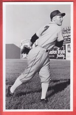 1947   HOUSTON  BUFFALOES    6.5 X 10    GLOSSY   TYPE 1    SOLLY HEMUS   ROOKIE