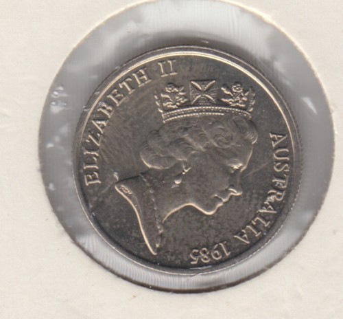 1985 - AUSTRALIA - CHOICE U.N.C. FIVE CENT COIN ~ J748K