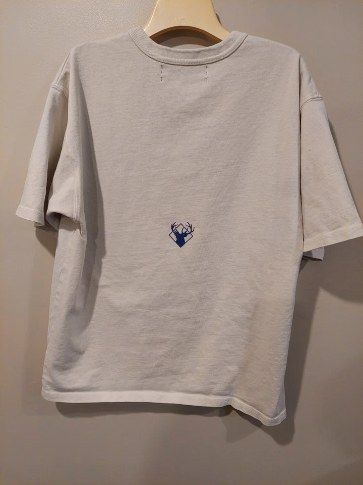 Reese Cooper - Camiseta Estampada Algodón Pesado - Neutrales XL Tonificado Marfil/Blanco Foto 4 de 4