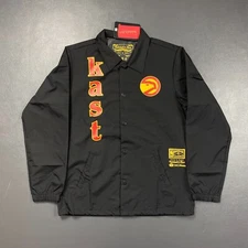 100% Authentic Outkast x Mitchell Ness Atlanta Hawks Hardwood Classics Jacket L