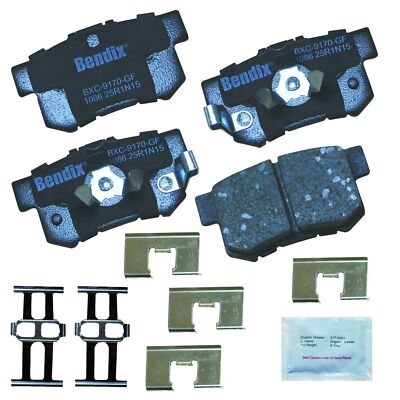 Disc Brake Pad Set-Priority One Ceramic BPR Bendix CFC1086
