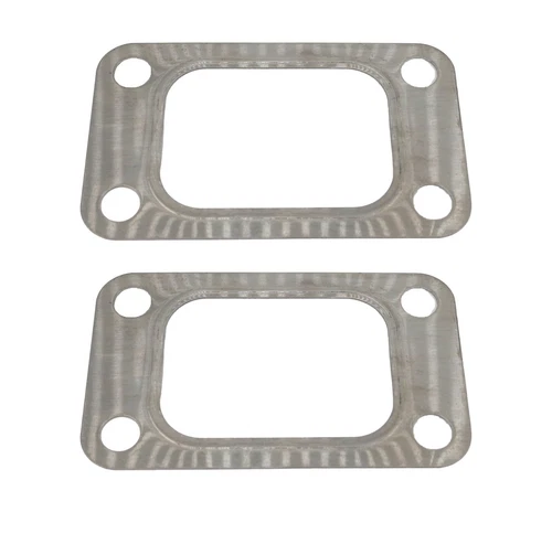 2 x Pack Garrett T4 Turbo Inlet Flange Gasket 4 Bolt 304 Stainless Steel USA New