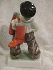 HEREND Porcelain Figurine Shoemaker Apprentice  A Cobbler Boy with Boots 5493 — photo 6