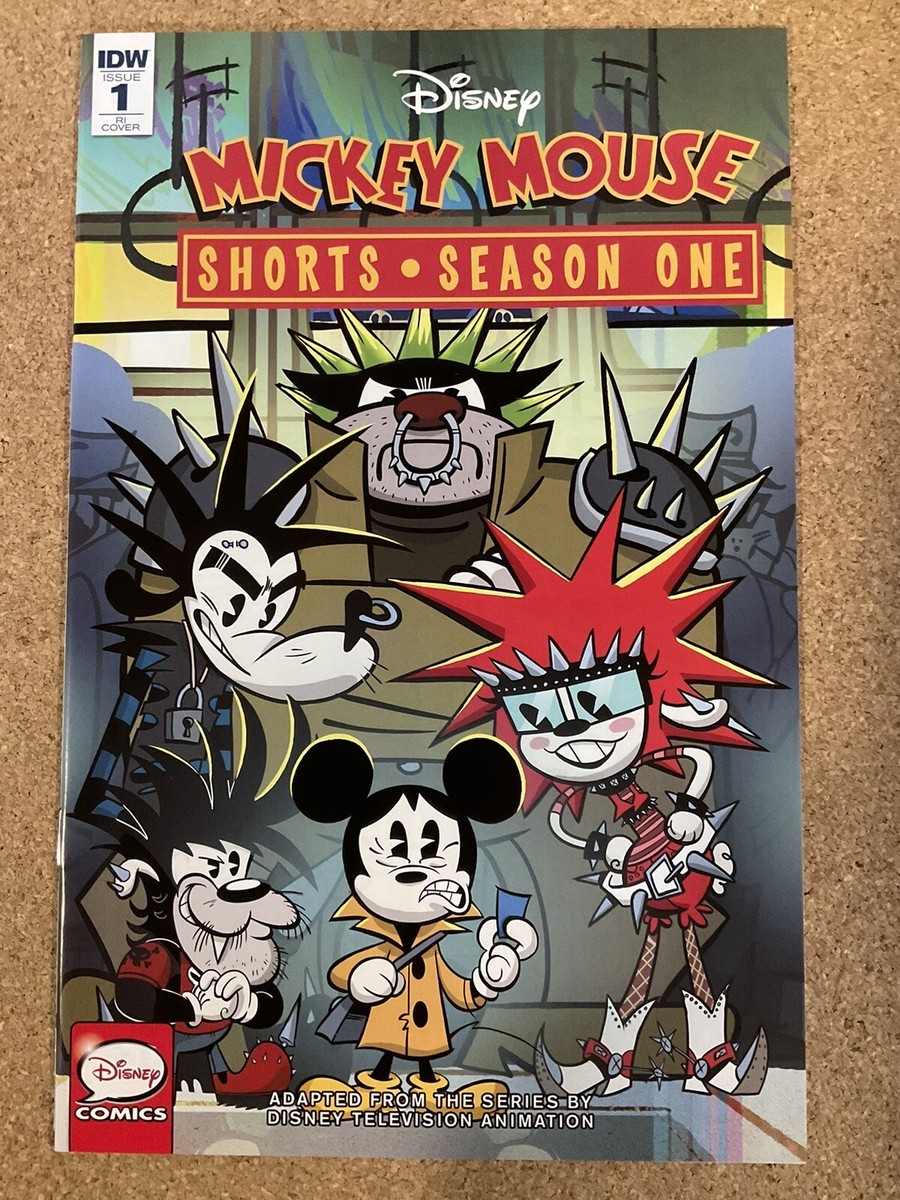 Disney Mickey Mouse Shorts: Season One #1 NM IDW RI 1:10 Variant