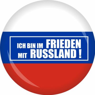 I am at peace with Ru sticker badge various Sizes Auto Magent Patches
