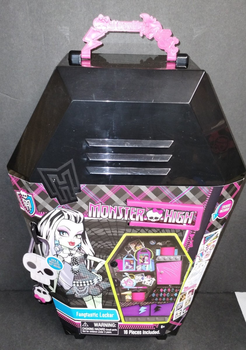 Monster High RARE Coffin Frankie Stein MH Fangtastic Locker 2012