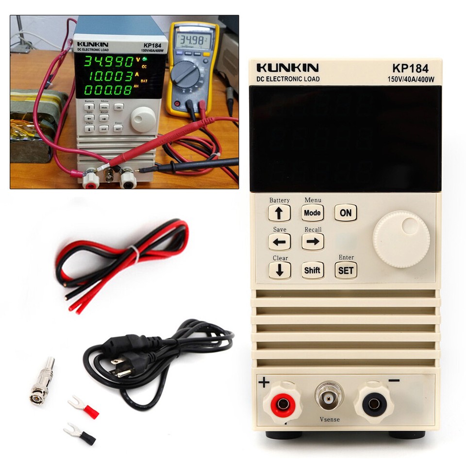 400w Electronic Load Battery Capacity Tester Internal Resistance Power