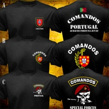 Portuguese Army Special Forces Commando Comandos Portugal Military T-shirt