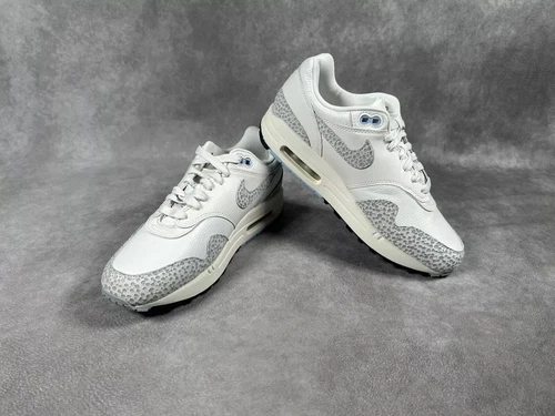 Nike Air Max 1 Safari Women’s Trainers - Summit White / Sail - Size UK 5 🐆🦁