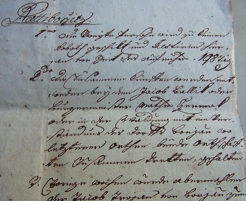 Bauernaufstand Lessonitz (Böhmen) 1775: Berichte Ereignisse in den Dörfern, 18 S - Bild 14 von 24