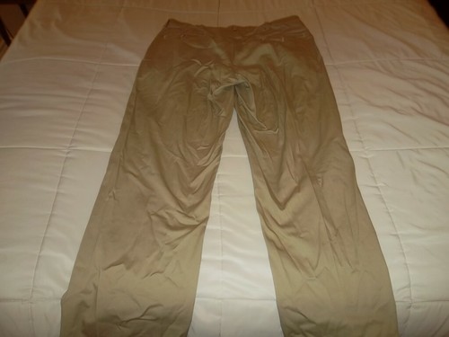 Lee Custom Fit Waistband Khakis Brown 