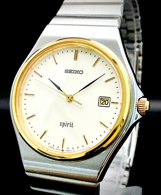 SEIKO セイコー SPIRIT スピリット ゴールド デイト SEIKO（セイコー） ペアウォッチ スピリット ゴールド 腕時計 ブランド