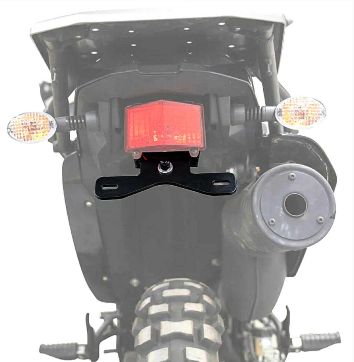 Tusk Fender Eliminator Kit Fits KAWASAKI KLR650 20222023 Relocation